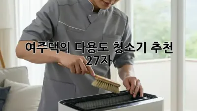 ✨ 여주댁의 다용도 청소기 추천! ✨ (27자)